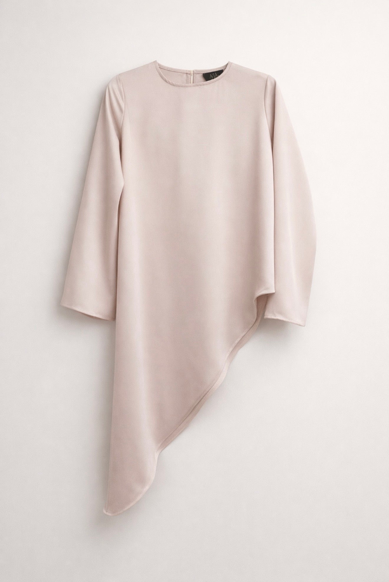 The Refined Asymmetric Blouse - Lumière